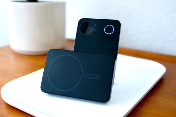 This magnetic battery has a few tricks that make it tempting for travelers