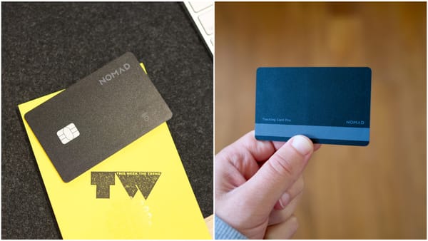 This fake credit card is actually a location tracker, so you can always find your wallet
